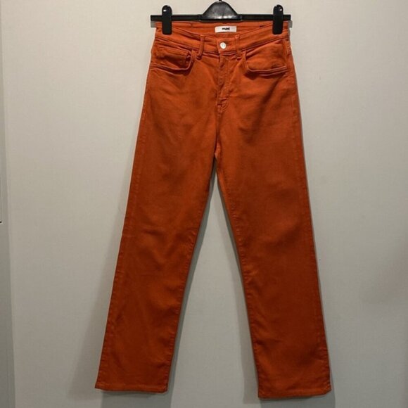 Mavi Barcelona Jeans wide leg Orange Size 26 - Picture 12 of 16